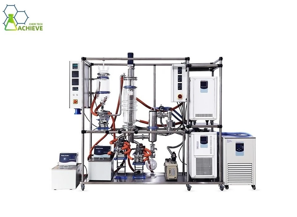Glass Wiped Film Evaporator | Lab‑Scale Thin Film Distillation Unit best