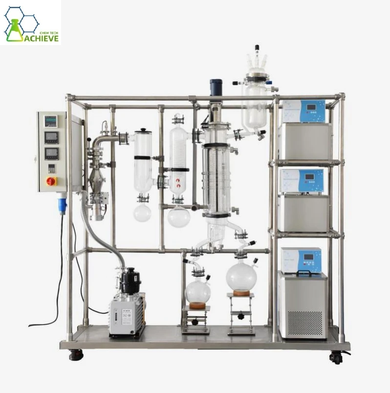Gloine Wiped Scannán Evaporator|Aonad um Thanaí Driogadh Scannán ar Scála Lab