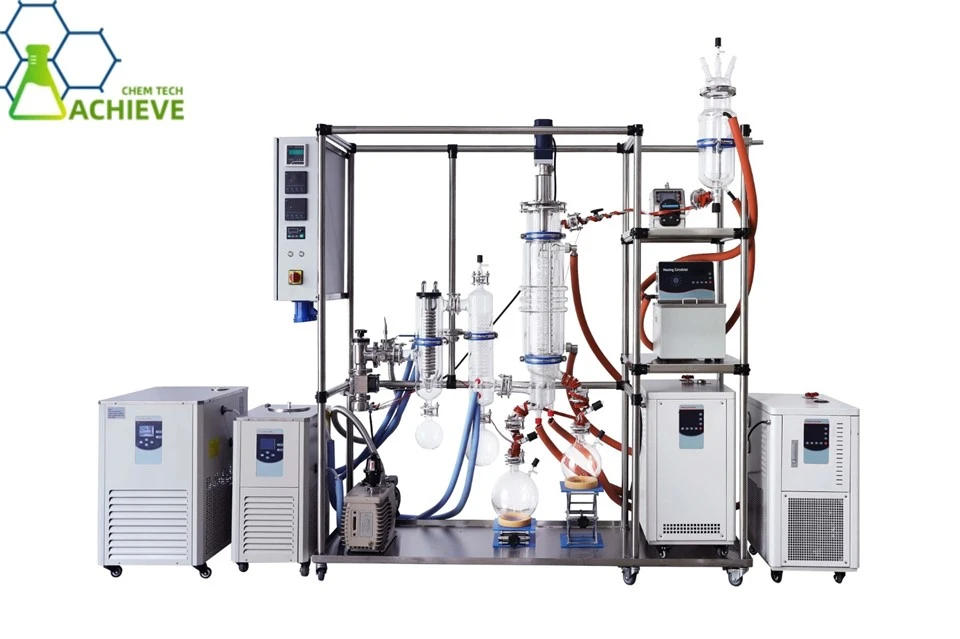 Glass Wiped Film Evaporator | Lab‑Scale Thin Film Distillation Unit suppliers